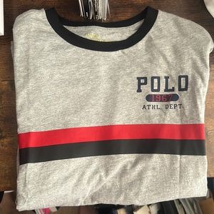 Boys long sleeve polo tshirt